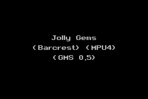 Jolly Gems (Barcrest) (MPU4) (GMS 0.5)