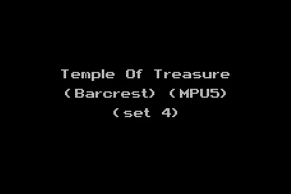 Temple Of Treasure (Barcrest) (MPU5) (set 4)