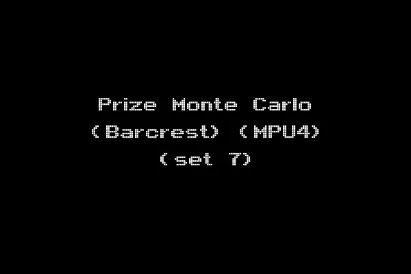 Prize Monte Carlo (Barcrest) (MPU4) (set 7)