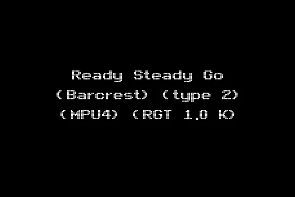 Ready Steady Go (Barcrest) (type 2) (MPU4) (RGT 1.0 K)