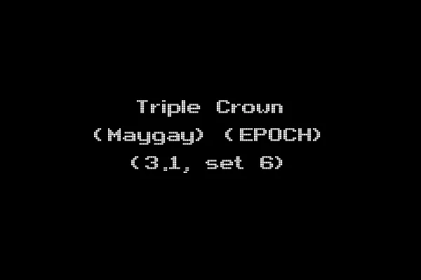 Triple Crown (Maygay) (EPOCH) (3.1, set 6)