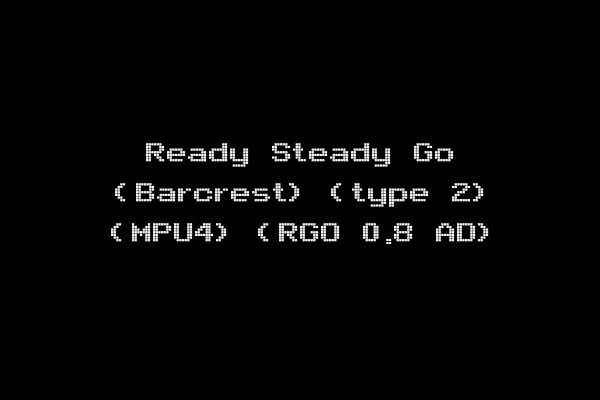 Ready Steady Go (Barcrest) (type 2) (MPU4) (RGO 0.8 AD)