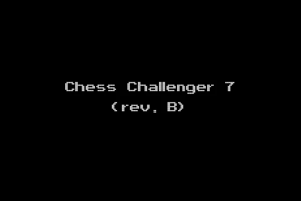 Chess Challenger 7 (rev. B)