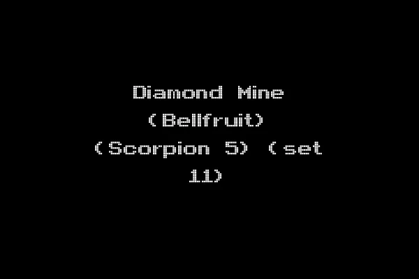 Diamond Mine (Bellfruit) (Scorpion 5) (set 11)