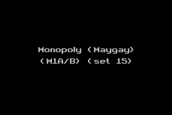 Monopoly (Maygay) (M1A/B) (set 15)