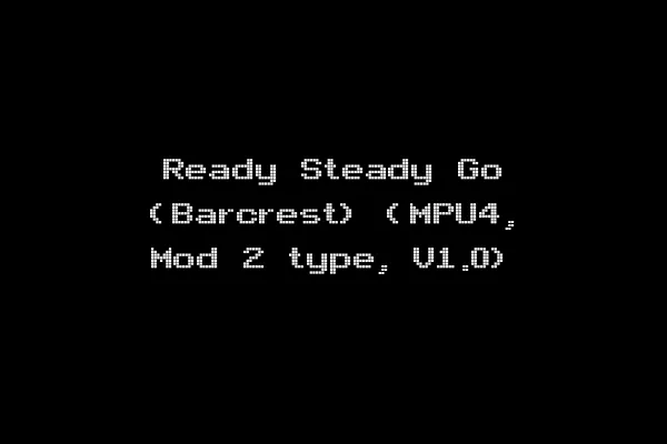 Ready Steady Go (Barcrest) (MPU4, Mod 2 type, V1.0)