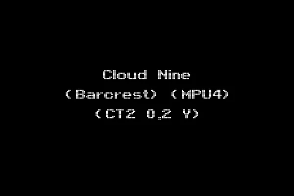 Cloud Nine (Barcrest) (MPU4) (CT2 0.2 Y)