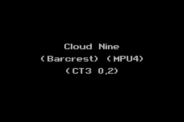 Cloud Nine (Barcrest) (MPU4) (CT3 0.2)
