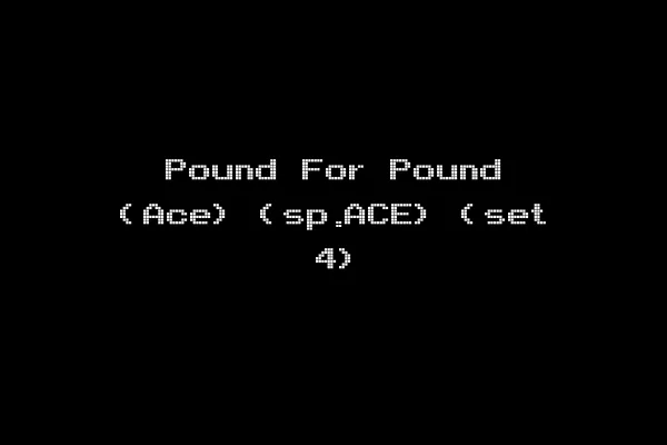 Pound For Pound (Ace) (sp.ACE) (set 4)