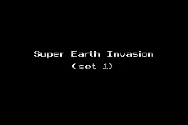 Super Earth Invasion (set 1)