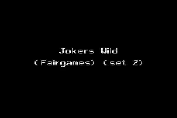 Jokers Wild (Fairgames) (set 2)