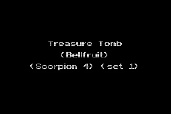 Treasure Tomb (Bellfruit) (Scorpion 4) (set 1)