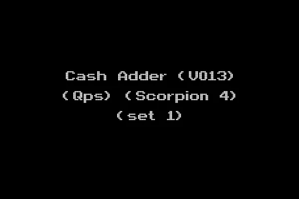 Cash Adder (V013) (Qps) (Scorpion 4) (set 1)