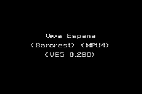 Viva Espana (Barcrest) (MPU4) (VE5 0.2BD)