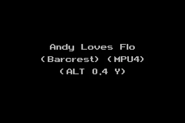 Andy Loves Flo (Barcrest) (MPU4) (ALT 0.4 Y)