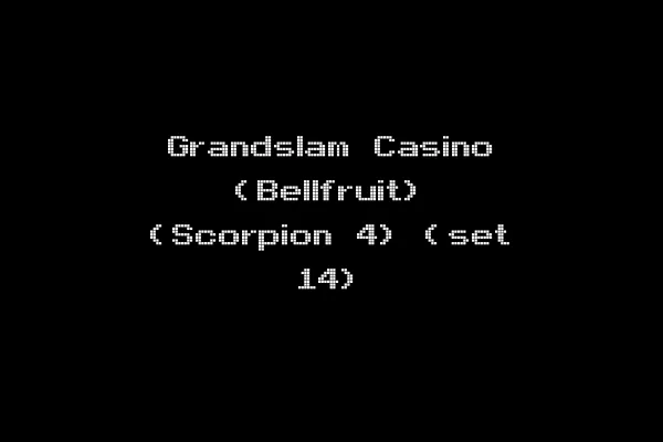 Grandslam Casino (Bellfruit) (Scorpion 4) (set 14)