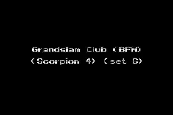 Grandslam Club (BFM) (Scorpion 4) (set 6)