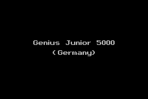Genius Junior 5000 (Germany)