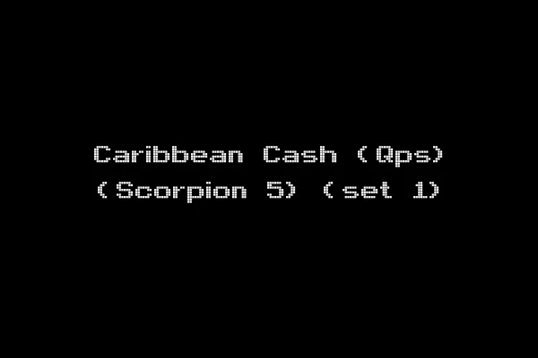 Caribbean Cash (Qps) (Scorpion 5) (set 1)