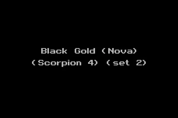 Black Gold (Nova) (Scorpion 4) (set 2)