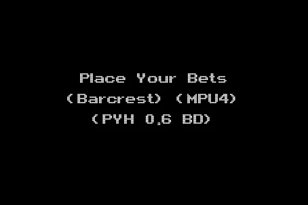 Place Your Bets (Barcrest) (MPU4) (PYH 0.6 BD)