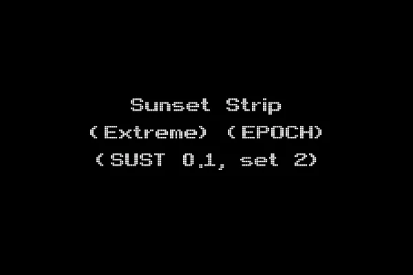 Sunset Strip (Extreme) (EPOCH) (SUST 0.1, set 2)