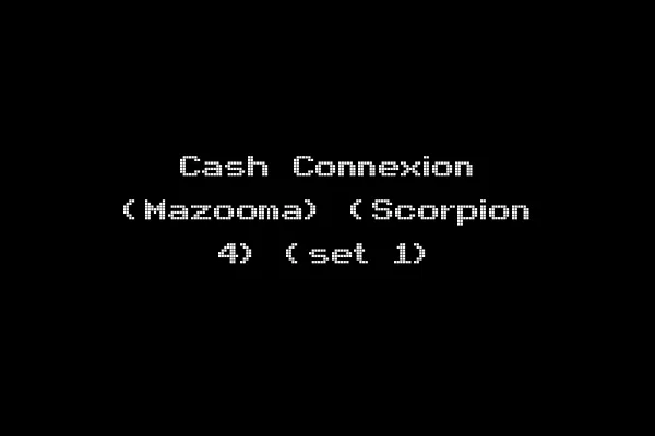 Cash Connexion (Mazooma) (Scorpion 4) (set 1)