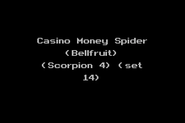 Casino Money Spider (Bellfruit) (Scorpion 4) (set 14)