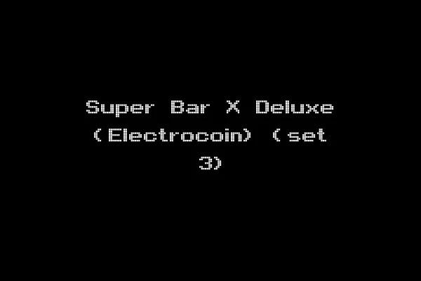 Super Bar X Deluxe (Electrocoin) (set 3)