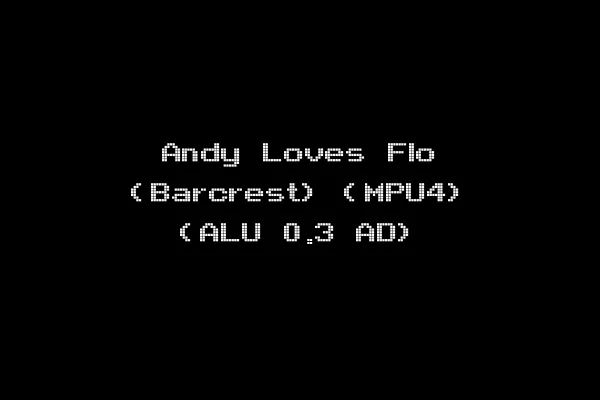 Andy Loves Flo (Barcrest) (MPU4) (ALU 0.3 AD)