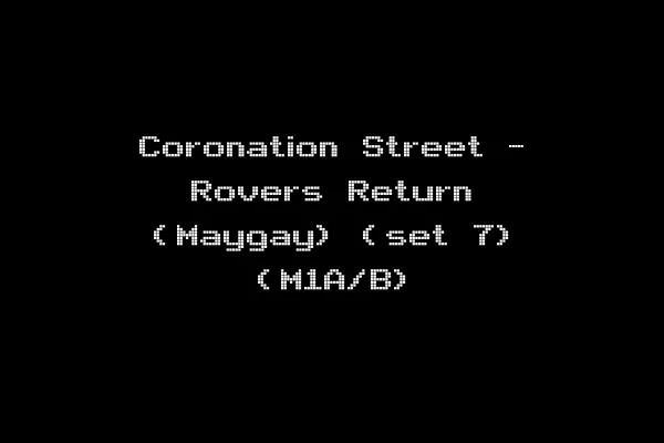 Coronation Street - Rovers Return (Maygay) (set 7) (M1A/B)