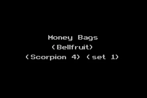 Money Bags (Bellfruit) (Scorpion 4) (set 1)