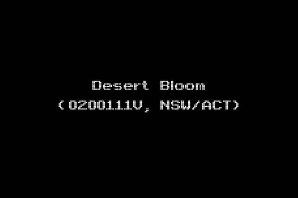 Desert Bloom (0200111V, NSW/ACT)