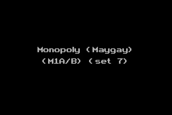 Monopoly (Maygay) (M1A/B) (set 7)
