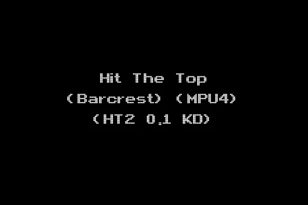 Hit The Top (Barcrest) (MPU4) (HT2 0.1 KD)
