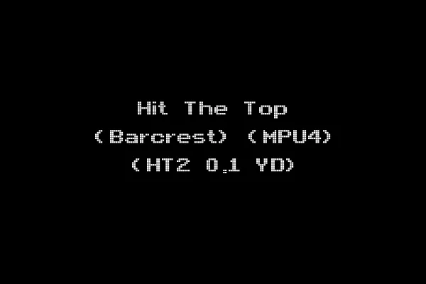Hit The Top (Barcrest) (MPU4) (HT2 0.1 YD)
