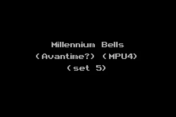 Millennium Bells (Avantime?) (MPU4) (set 5)