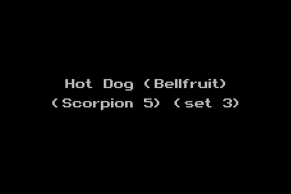 Hot Dog (Bellfruit) (Scorpion 5) (set 3)