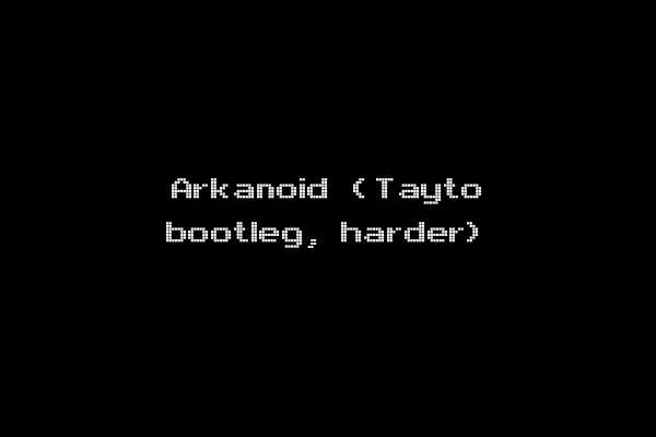 Arkanoid (Tayto bootleg, harder)