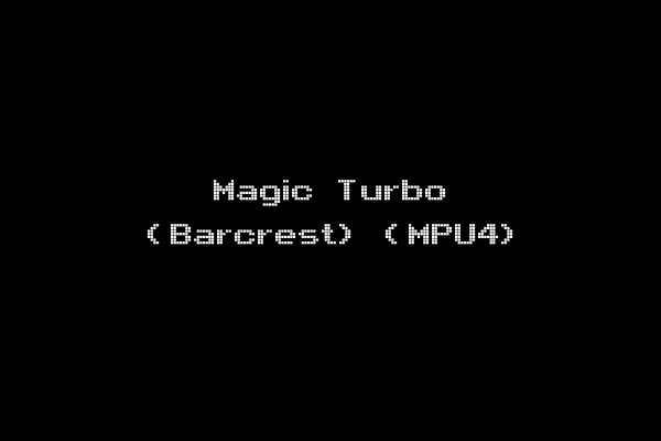 Magic Turbo (Barcrest) (MPU4)