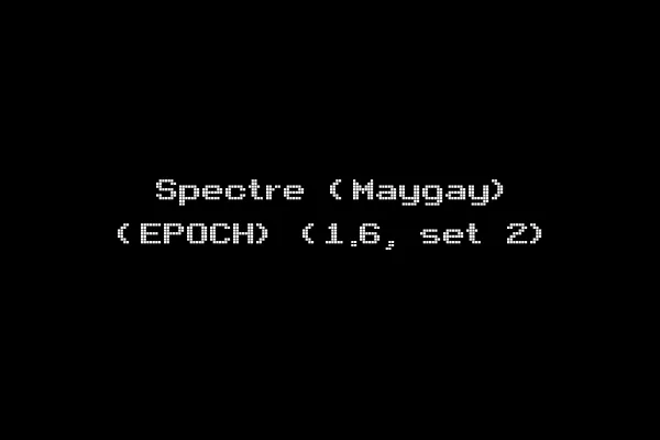Spectre (Maygay) (EPOCH) (1.6, set 2)