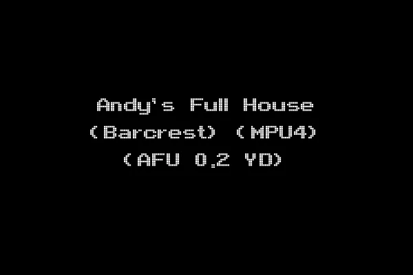 Andy's Full House (Barcrest) (MPU4) (AFU 0.2 YD)