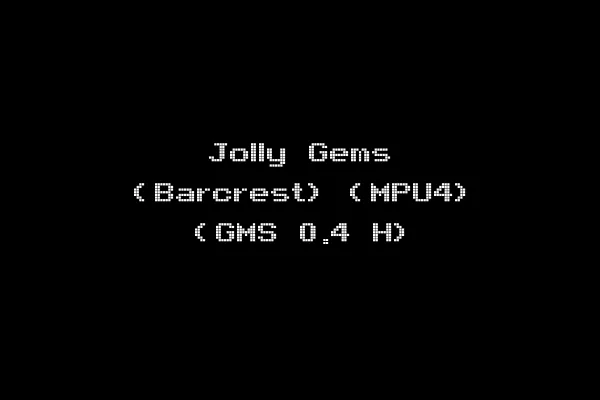 Jolly Gems (Barcrest) (MPU4) (GMS 0.4 H)