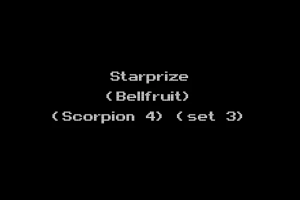 Starprize (Bellfruit) (Scorpion 4) (set 3)