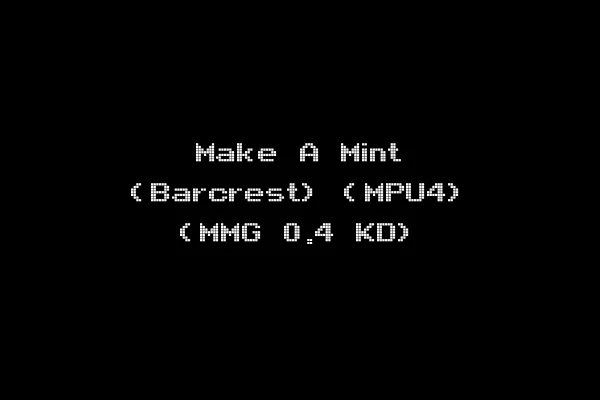 Make A Mint (Barcrest) (MPU4) (MMG 0.4 KD)