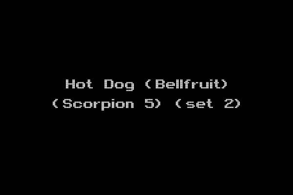 Hot Dog (Bellfruit) (Scorpion 5) (set 2)