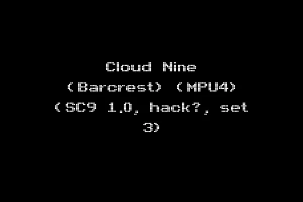 Cloud Nine (Barcrest) (MPU4) (SC9 1.0, hack?, set 3)
