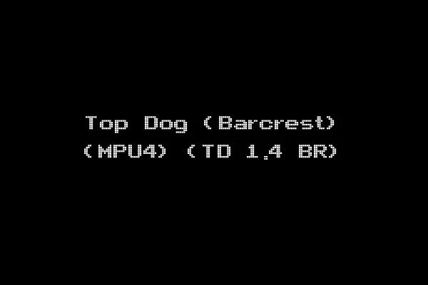 Top Dog (Barcrest) (MPU4) (TD 1.4 BR)