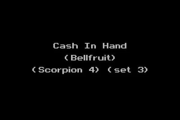 Cash In Hand (Bellfruit) (Scorpion 4) (set 3)