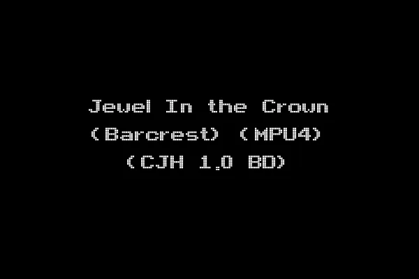 Jewel In the Crown (Barcrest) (MPU4) (CJH 1.0 BD)